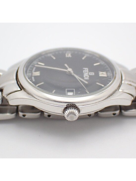 Fendi Round Watch Silver main image 8